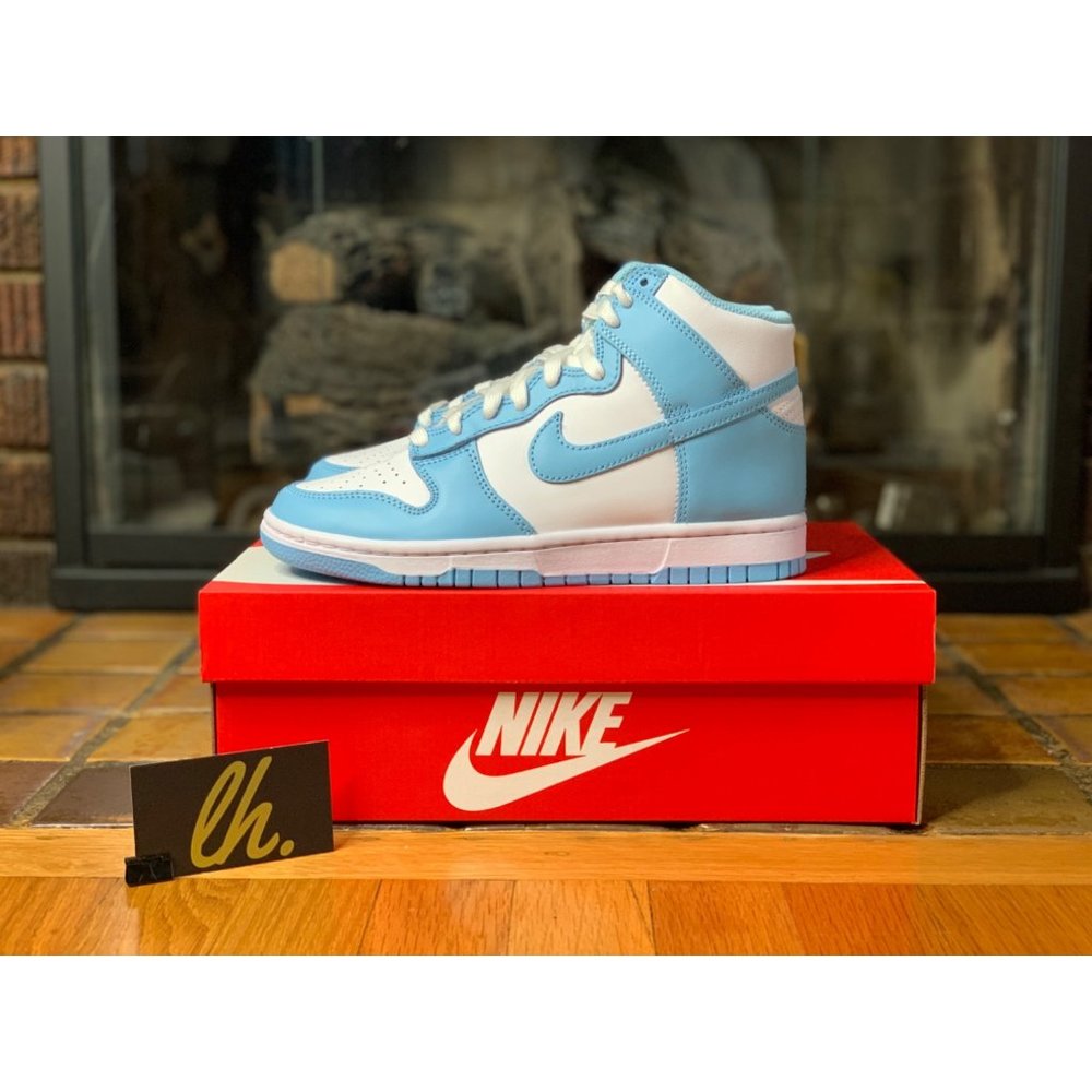 Size 6 M/ 7.5 W Nike Dunk High “Blue Chill” Athletic Sneakers DD1399-401